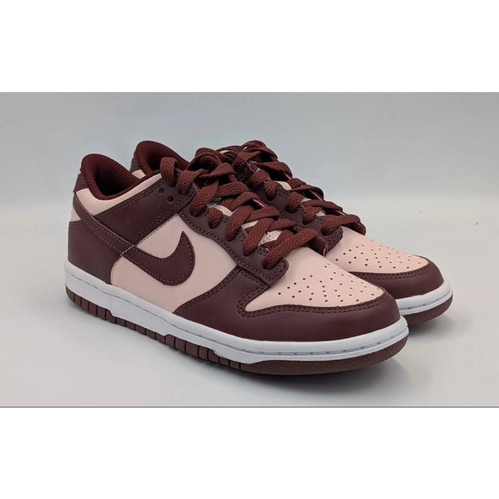 Nike Dunk Low GS Team Red Echo Pink FB9109-600 Size 6.5y Women's size 8 - Picture 2 of 5